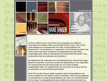 Tablet Screenshot of hans-jansen.com